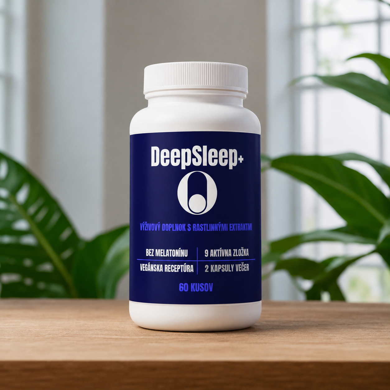 DeepSleep+ večerná formula bez melatonínu – 60 kapsúl