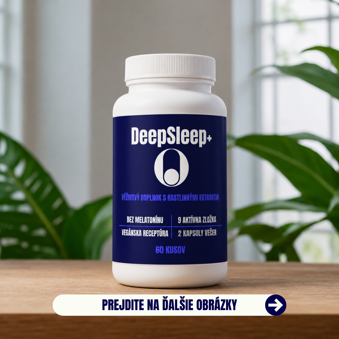DeepSleep+ | Výživový doplnok s rastlinnými extraktmi na podporu spánku