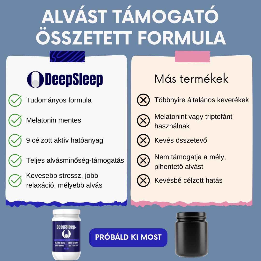 DeepSleep+ melatonin nélküli altató
